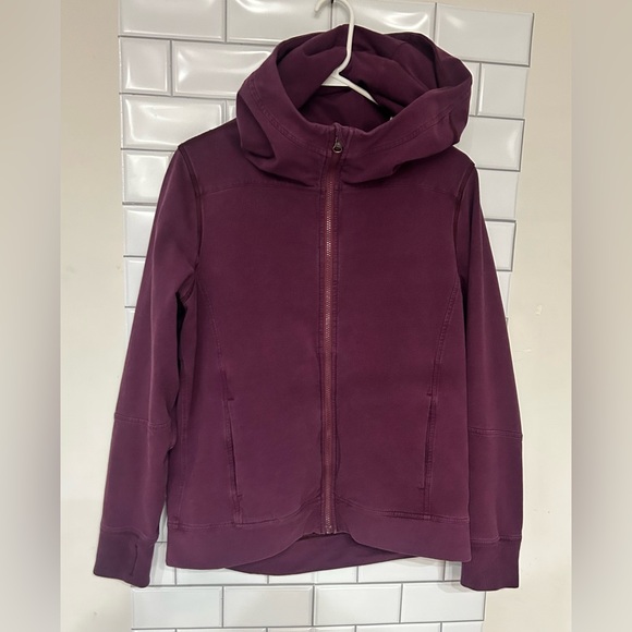 Lululemon Women’s full zipp Hoodie / Size 10 / Purple - Picture 10 of 13